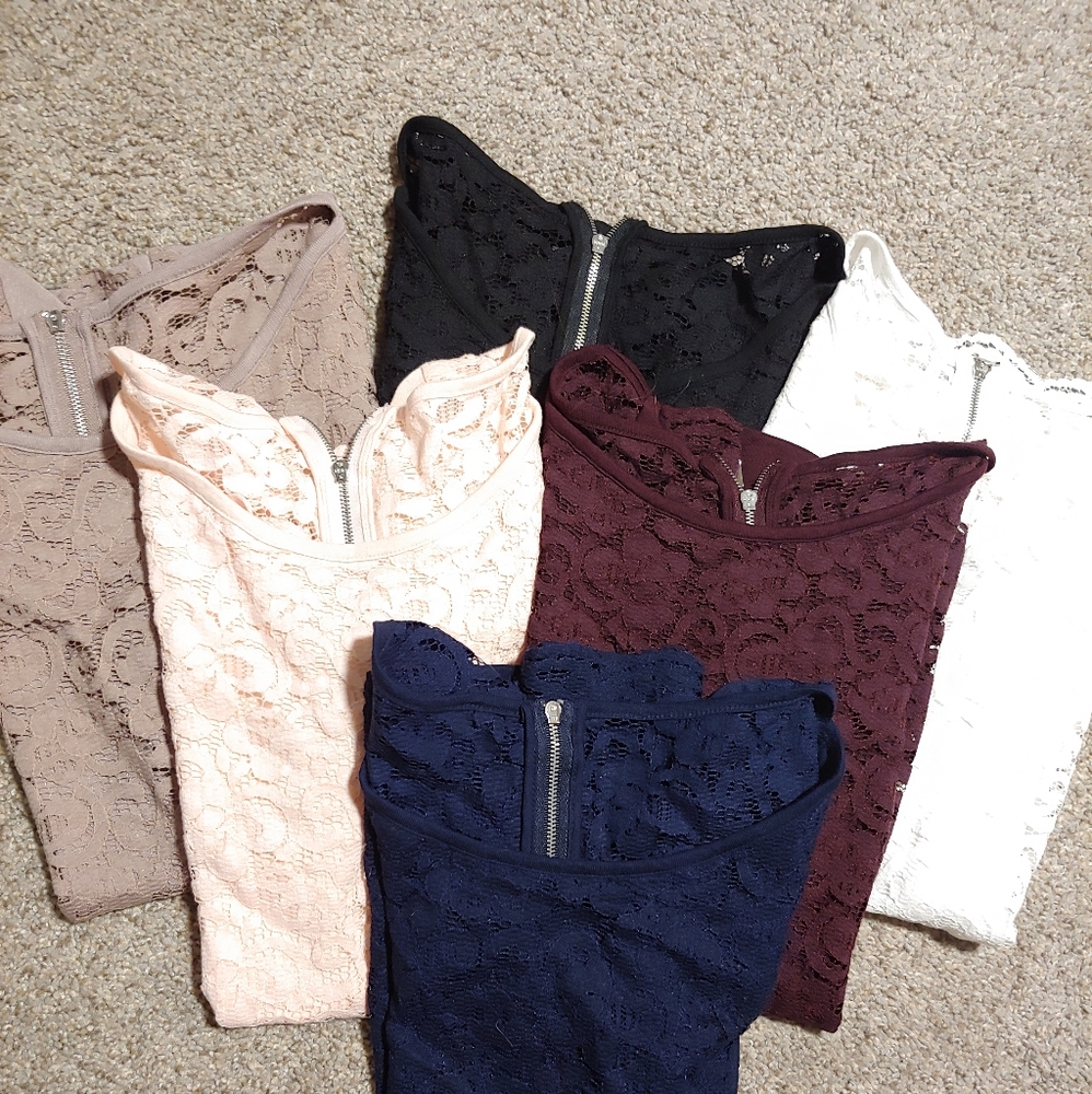 NY&CO lace shirts